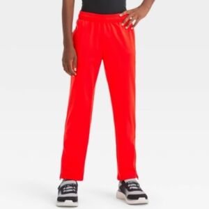 NEW! Boys' Track Joggers, Red - All in Motion - Medium
